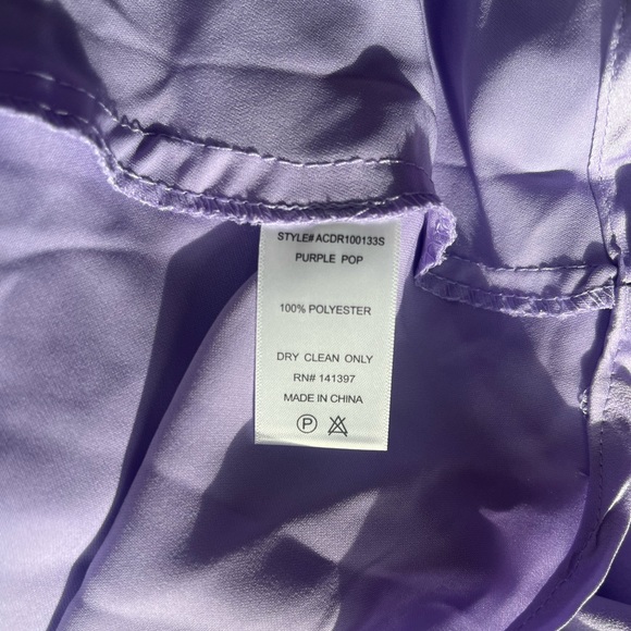 ASTR The Label Purple Gaia Dress Size Large NWT - Picture 7 of 10